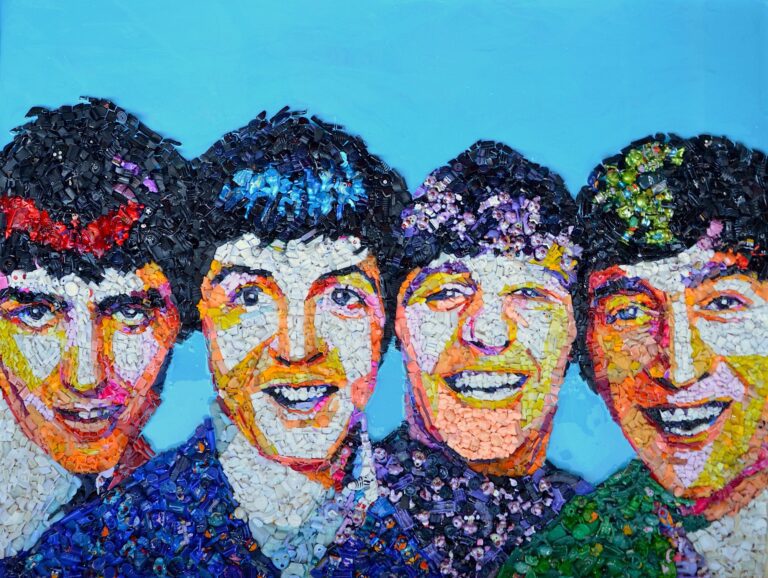 Opera I Beatles dell'artista LDY bE