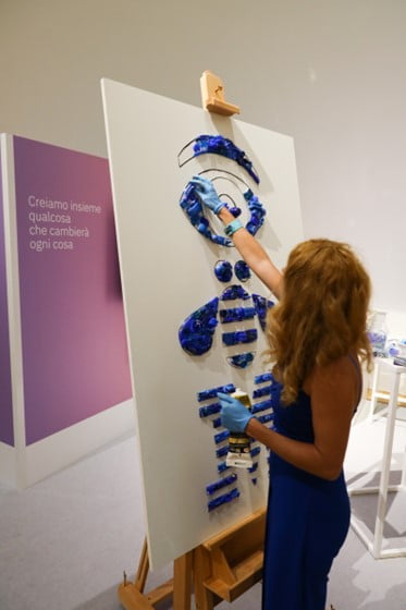 Performance artistica di Lady Be
